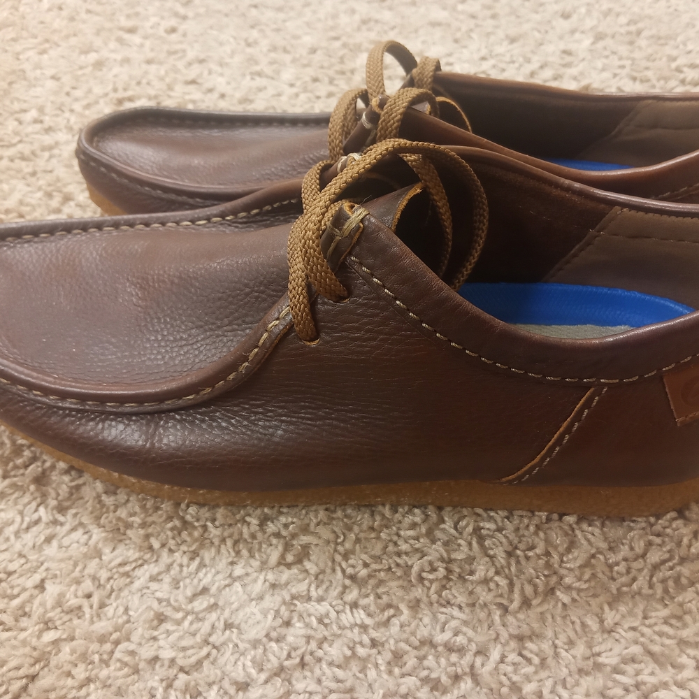 Clarks Brown Leather Men's Derbys